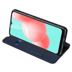 Dux Ducis Skin Pro knižkové kožené puzdro na Samsung Galaxy A32 5G, modré
