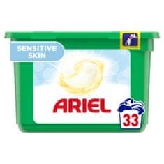 Ariel All-in-1 Pods Sensitive Kapsule Na Pranie, 33 Praní, Pre Citlivú Pokožku