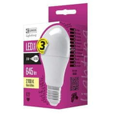 EMOS LED žárovka LED žárovka Classic A60 8W 48W E27 Teplá bílá 300° 650 lm
