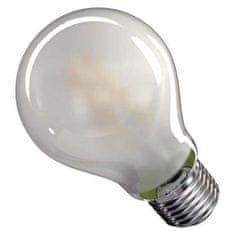 EMOS LED žárovka Z74275 LED žárovka Filament matná A60 G 8,5W E27 teplá bílá