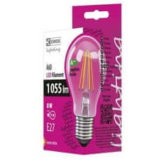 EMOS LED žiarovka Z74270 LED žárovka Filament A60 7W E27 teplá bílá