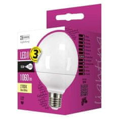 EMOS LED žárovkaZQ2150 LED žárovka Classic Globe 11,5W E27 teplá bílá