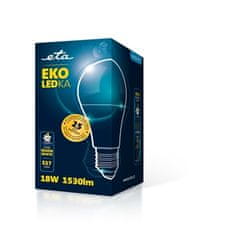 ETA LED žiarovka EKO LEDka klasik 18W, E27, teplá bílá