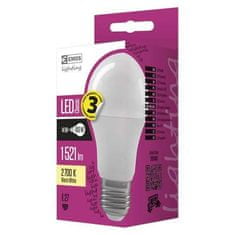 EMOS LED žiarovka ZQ5160 LED žárovka Classic A60 14W E27 teplá bílá