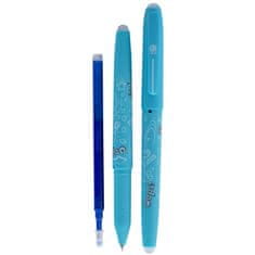 Astra Gumovateľné pero OOPS!, 0,6mm, modré, dve gumy, mix farieb, blister, 201120003