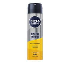 Nivea Antiperspirant v spreji Men Active Energy (Anti-perspirant) 150 ml