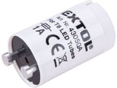Extol Light Náhradný štartér pre LED žiarivky (43050A) Poistka pre T8 trubice, 1A, 25ks
