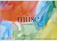 SHKOLYARYK Skicák, náčrtník "Drawing Muse", A4, 30 listov, 150 g, PB-SC-030-315