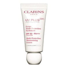 Clarins Viacúčelová ochranná emulzia SPF 50 UV Plus Anti-pollution (Multi Protection Moisturizing Screen) 30 (Odtieň Rose)