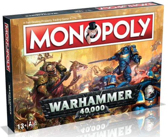 Winning Moves Monopoly Warhammer 40000 Anglická verzia