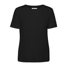 Vero Moda Dámske tričko VMAVA 10243880 Black (Veľkosť XS)