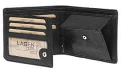Lagen Pánska kožená peňaženka 2104 E BLK