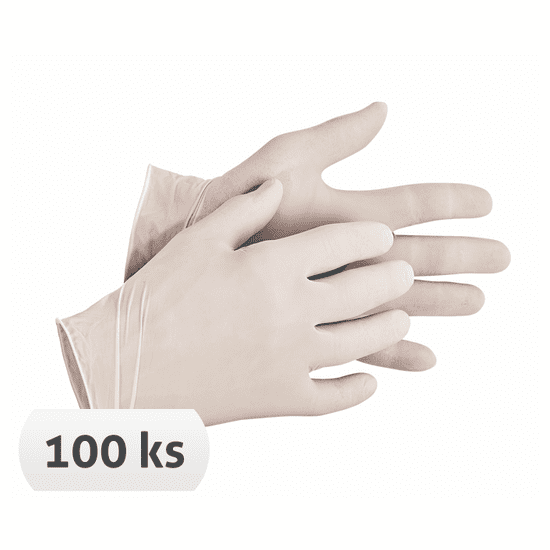 Cerva Group Jednorazové latexové rukavice Loon (100 ks)