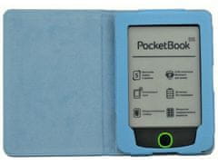 Fortress Pocketbook 515 Mini FORTRESS FT137 svetlo modré puzdro - magnet