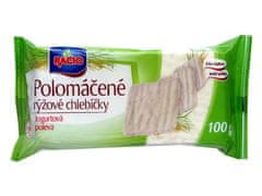 RACIO chlebíčky ryžové s jogurtovou polevou 100g (bal. 20ks)
