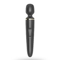 Satisfyer Satisfyer Wand-er Woman Vibrator Black luxusná masážná hlavica 34 cm, nabíjacie