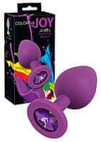 You2toys Colorful Joy Jewel Purple Plug medium