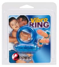 You2toys Vibro Ring Blue - erekčný krúžok