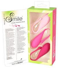 SMILE Sweet Smile Kegel Training Balls, súprava 3 vaginálnych činiek k posilnenie panvového dna