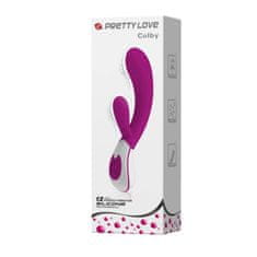 PRETTY LOVE Pretty Love Colby - vibrátor na G-bod a klitoris, 12 režimov, nabíjacie