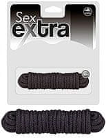 NMC Sex Extra Bondage lano 5 m čierne