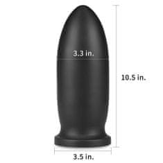 Lovetoy LoveToy King Sized Anal Bomber 9" (22 cm), gigantický análny kolík s priemerom 8,5 cm