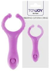 Toyjoy Vibrating Clit-Stim C-Ring Purple
