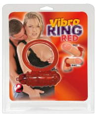 You2toys Vibro Ring Red - erekčný krúžok