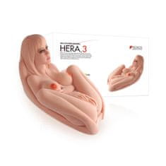 KOKOS Ultra realistické torzo Kokos Hera 3 - masturbátor s análom, vagínou a blowjob ústa
