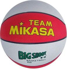 Mikasa Lopta basketbalová MIKASA BIG SHOOT B-6 červeno / biely