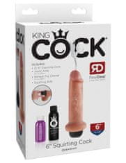 King Cock King Cock Squirting Cock 6″ (15 cm), striekacie dildo