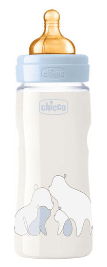 Chicco Fľaša dojčenská Original Touch latex, 330 ml - zánovné