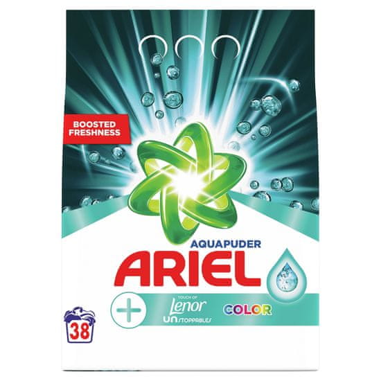 Ariel AquaPuder Touch Of Lenor Color Prací Prášok 38 Praní