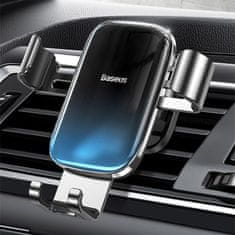 BASEUS Glaze Gravity držiak na mobil do auta na ventilačnú mriežku, čierny