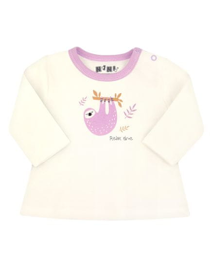Nini dievčenské tričko z organickej bavlny ABN-2529
