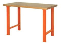 Bahco Pracovný stôl s pracovnou doskou z dreva 1495WB15TW