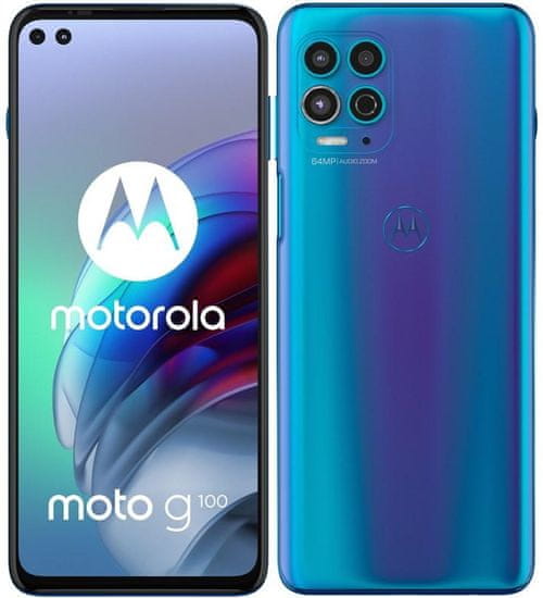 Motorola Moto G100, 8 GB/128 GB, Blue