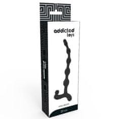 addicted toys Addicted Toys Anal Beads čierne stimulačné análne guličky 22 cm