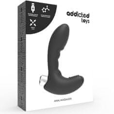 addicted toys Addicted Toys Prostate Anal Vibrator #4 čierny nabíjací masér prostaty