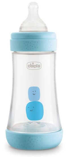 Chicco Fľaša dojčenská Perfect 5 silikón, 240 ml