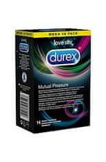 Pasante Durex Mutual Pleasure (16ks), kondómy pre spoločné vyvrcholenie