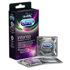Pasante Durex Intense (10ks), dráždivé kondómy s gélom Desirex
