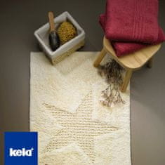 Kela Kúpeľňová predložka lindan 100% bavlna vanilka 120x70cm