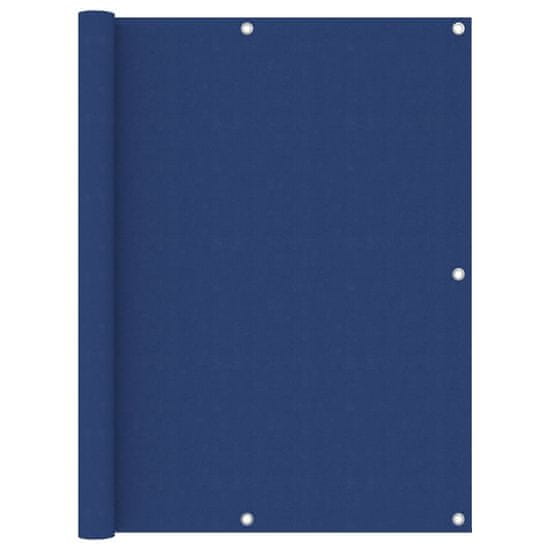 Vidaxl Balkónová markíza, modrá 120x500 cm, oxfordská látka