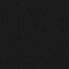 Vidaxl Balkónová markíza, čierna 75x400 cm, oxfordská látka