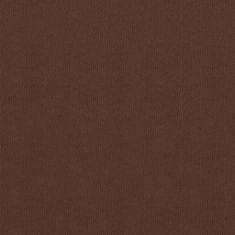 Vidaxl Balkónová markíza, hnedá 75x300 cm, oxfordská látka