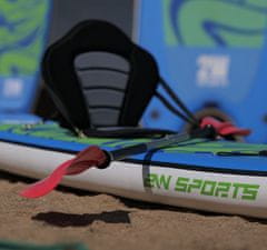 2W Sports kajakarské pádlo 4-dielné na paddleboard a kajak