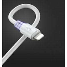 WK Design 3in1 kábel USB - Micro USB / Lightning / USB-C 2A 1.15m, biely