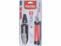 Extol Premium Nôž na káble 35/155mm, obojstranné ostrie, plastové puzdro