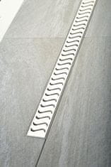 POLYSAN Scene podlahový žľab s roštom z nerezové oceli, l-920, dn40 (71678)